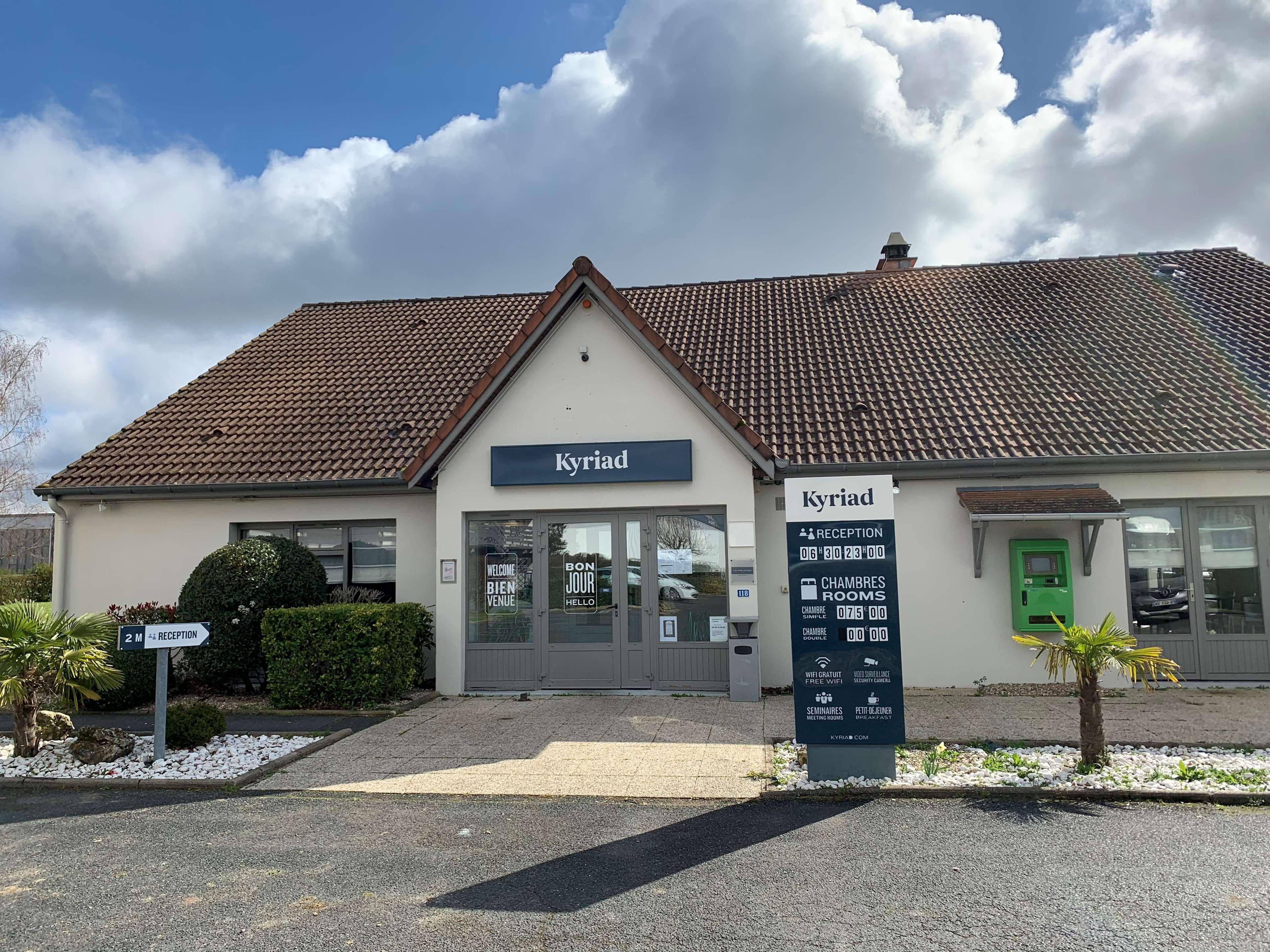 Kyriad Chateauroux - Saint-Maur Eksteriør bilde
